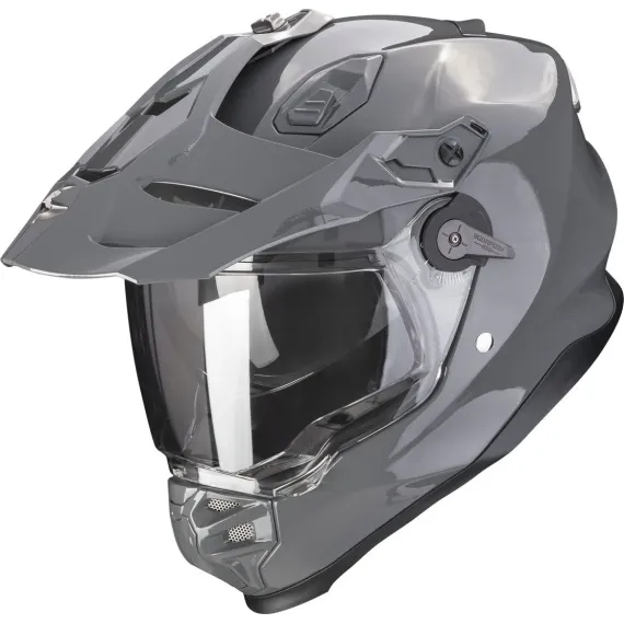 CASCO SCORPION ADF-9000 AIR SOLID GRIS CEMENTO