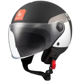 CASCO MT STREET S INBOARD D2 NEGRO MATE BLANCO GRIS