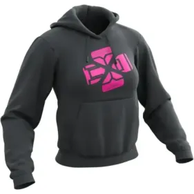 SUDADERA CON CAPUCHA IXON TAKAAKI NAKAGAMI REPLICA MOTO GP LADY GRIS ROSA