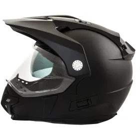 CASCO LEM TRAIL NEGRO MATE