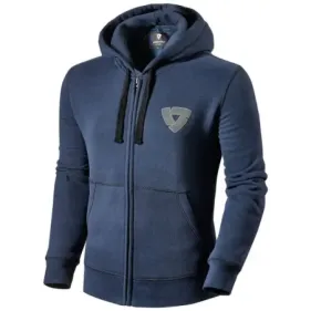 SUDADERA CON CREMALLERA REVIT NIXON AZUL MARINO