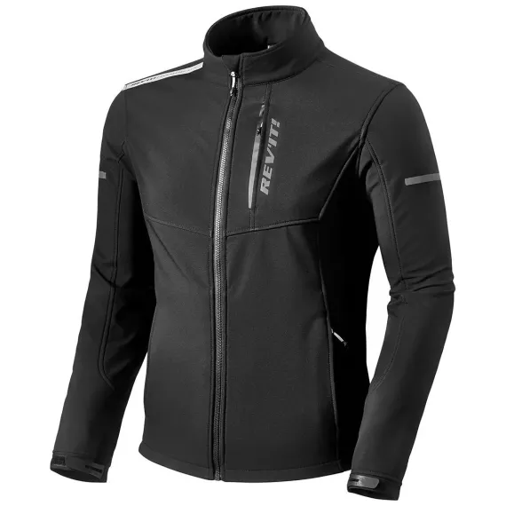 SUDADERA CON CREMALLERA REVIT EDISON LADY NEGRO