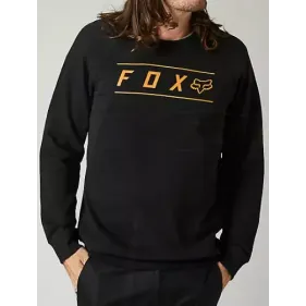 SUDADERA DE CUELLO REDONDO FOX PINNACLE NEGRO