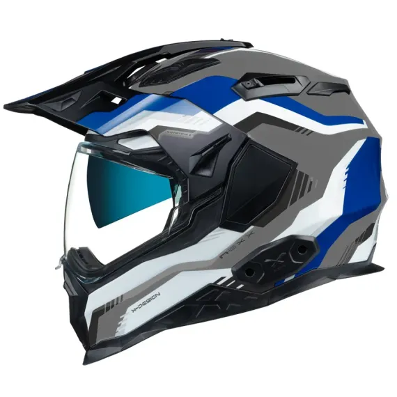 CASCO NEXX X.WED 2 COLUMBUS AZUL GRIS