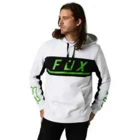 SUDADERA CON CAPUCHA FOX MERZ BLANCO