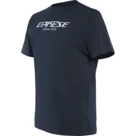 CAMISETA DAINESE PADDOCK LONG AZUL OSCURO BLANCO