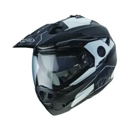 CASCO CABERG TOURMAX MARATHON NEGRO MATE BLANCO ANTRACITA