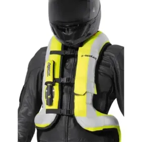 AIR BAG HELD WAISTCOAT NEGRO AMARILLO