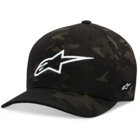 GORRA ALPINESTARS AGELESS MULTI CAMO NEGRO BLANCO