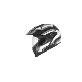 CASCO TOURATECH AVENTURO MOD STONE NEGRO BLANCO