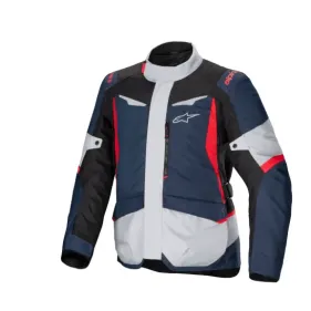 CHAQUETA ALPINESTARS ST-1 WP AZUL NEGRO GRIS