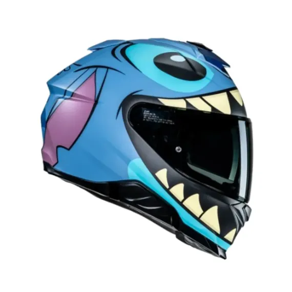 CASCO HJC I71 STITCH DISNEY MC2SF AZUL