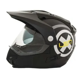 CASCO LEM TRAIL X DECO NEGRO MATE