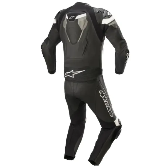 MONO ALPINESTARS ATEM V4 DIVISIBLE 2 PIEZAS NEGRO GRIS BLANCO