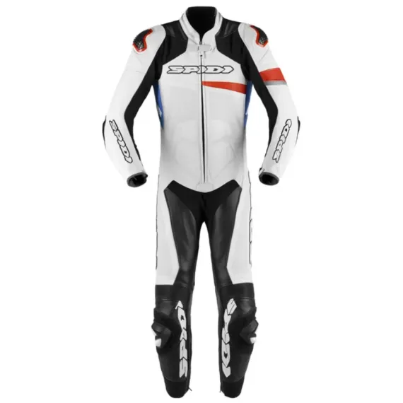 MONO SPIDI RACE WARRIOR PERFORADO 1 PIEZA BLANCO NEGRO AZUL ROJO