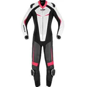 MONO SPIDI TRACK LADY PRO PERFORADO NEGRO ROSA