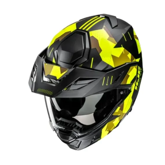 CASCO HJC I80 ROKI MC3HSF NEGRO AMARILLO FLUOR