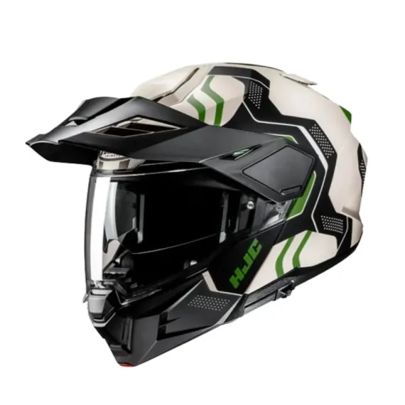 CASCO HJC I80 VELLY MS4SF BEIGE NEGRO VERDE