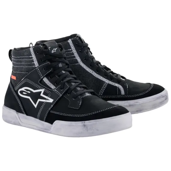 ZAPATILLAS ALPINESTARS AGELESS NEGRO BLANCO GRIS CLARO