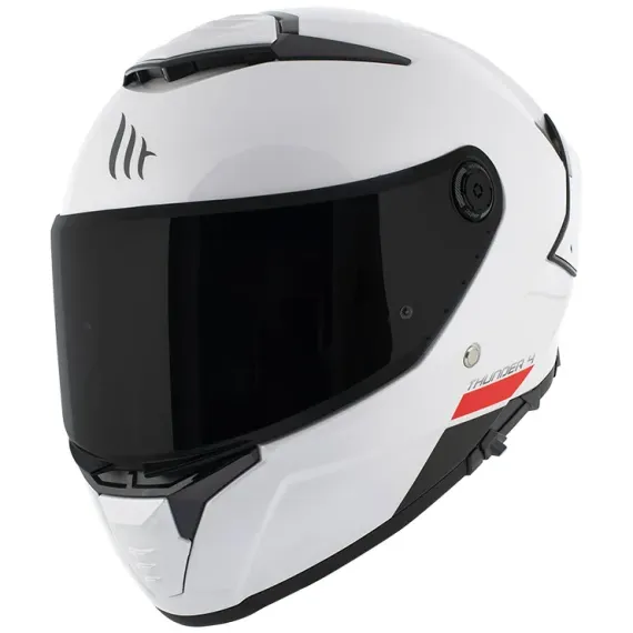 CASCO MT THUNDER 4 SV SOLID A0 BLANCO PERLA