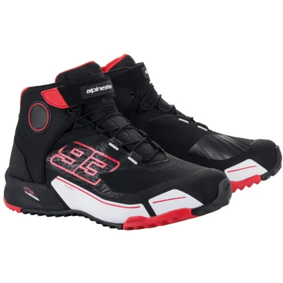 ZAPATILLAS ALPINESTARS CR-X MM93 MARC MARQUEZ NEGRO ROJO...